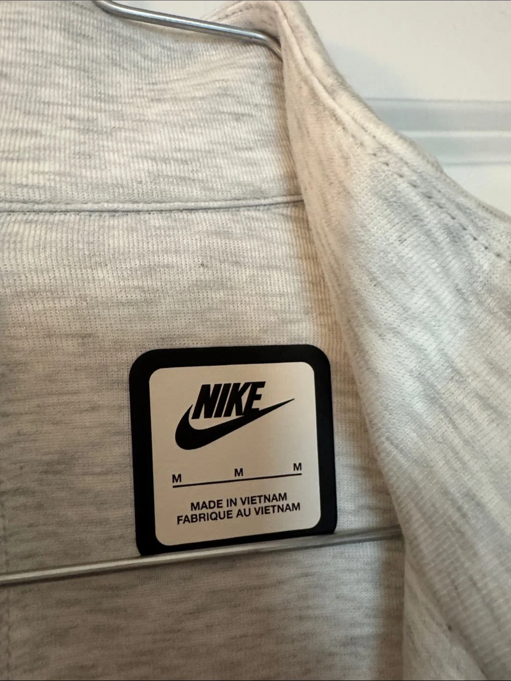 NWOT Nike Light Grey Sportswear Tech Fleece Jumpsuit Women's Size Medium